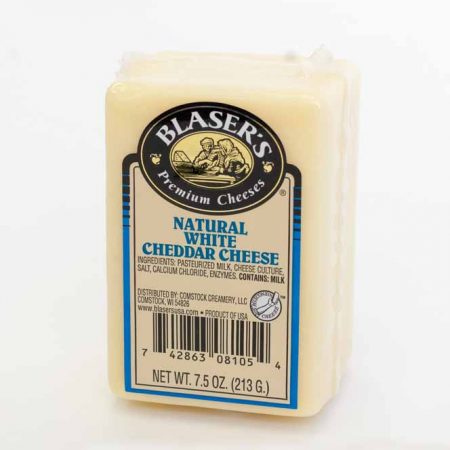 7.5 oz Ellsworth White Cheddar Cheese