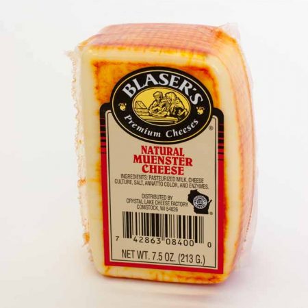 7.5 oz Ellsworth Natural Muenster Cheese