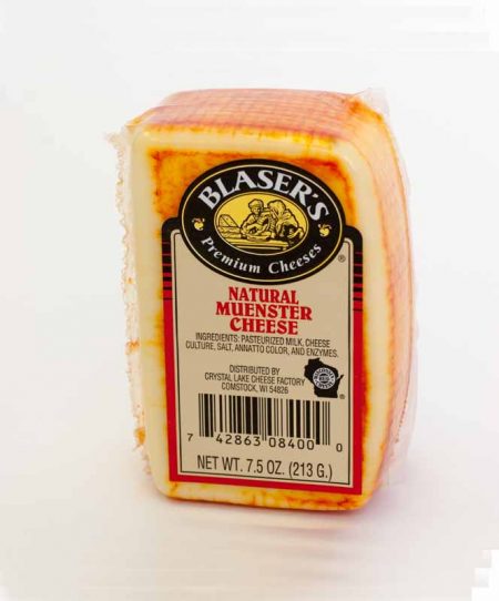 7.5 oz Ellsworth Natural Muenster Cheese