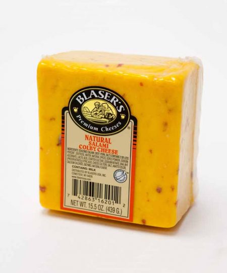 15.5 oz Ellsworth Salami Colby Cheese