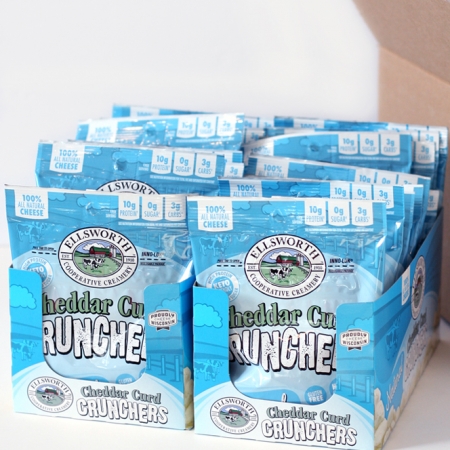 Cheddar Curd Crunchers - 20ct Case