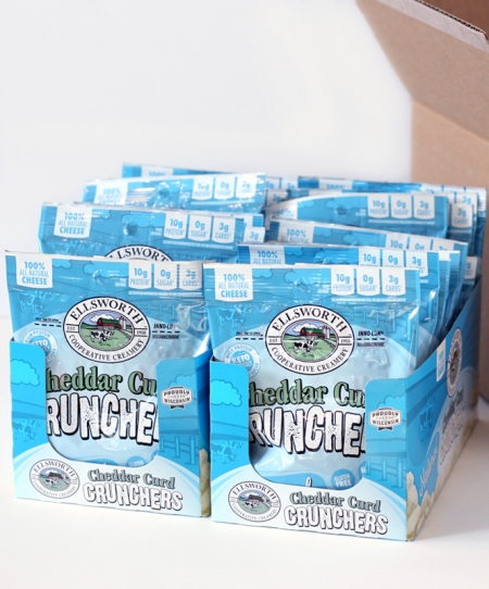 Cheddar Curd Crunchers - 20ct Case