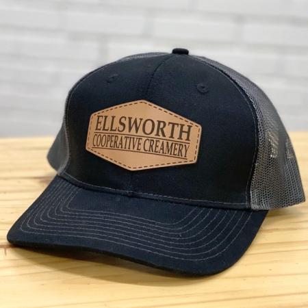 Ellsworth Cooperative Creamery Ball Cap - Black