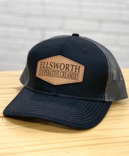 Ellsworth Cooperative Creamery Ball Cap - Black