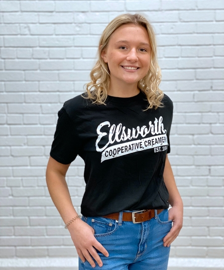 Ellsworth Cooperative Creamery T-Shirt - Black